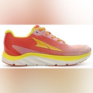 Women's Pink and Yellow Running Shoes